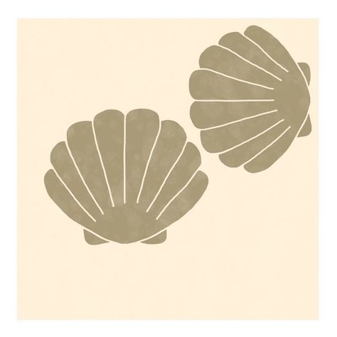 Shells Illustration, Seashell Sketch, Seashell Simple Drawing, Shell Print, Sea Shell Drawing, Shell Design, Seashells Illustration, Sea Shells Illustration, Sea Shell Illustration