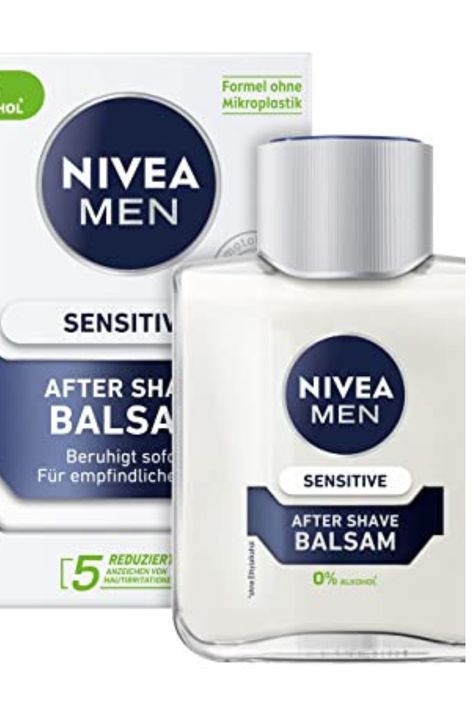 For sensitive skin - With the gentle formula without alcohol* (ethyl alcohol), the after shave balm soothes the skin and nourishes with chamomile and vitamin E.
REDUCES SKIN IRRITATION - The 5 signs of skin irritation are relieved by aftershave: burning, redness, dryness, tension and itching.
Moisturises – The soothing Nivea Men After Shave Lotion provides long-lasting and intense moisture and thus ensures particularly gentle skin. Nivea Men, After Shave Balm, After Shave, Shaving, Vitamin E, The Balm, Vitamins, Health And Beauty, The 100