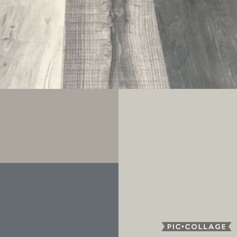 Gray Wood Floors Color Scheme, Grey And Wood Colour Palette, White Grey Wood Color Palette, Gray Floor Color Palette, Grey And Wood Color Palette, Grey Floor And Wall Color Combinations, Decor For Grey Floors, Black White Grey Wood Colour Palette, Modern Farmhouse Color Palette