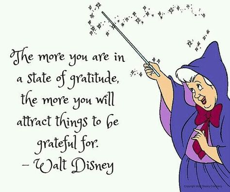 Gratitude Quote                                                                                                                                                                                 More Citation Encouragement, Disney Love Quotes, Walt Disney Quotes, Good Morning Quote, Images Disney, 25th Quotes, Quotes Disney, Super Quotes, Gratitude Quotes