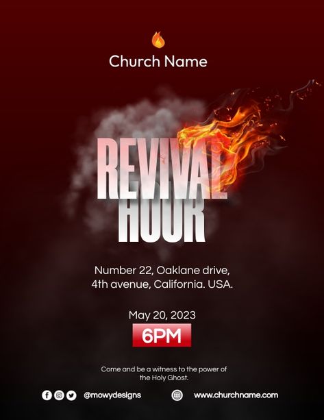 40.4K+ Free Templates for 'Revival flyer' | PosterMyWall Church Flyer Design Graphics, Church Flyer Design Ideas, Revival Flyer Design, Church Flyer Design Templates, Band Merch Ideas, Free Flyer Design, Graphic Design Inspiration Poster, Church Flyer Design, Inspiration Poster