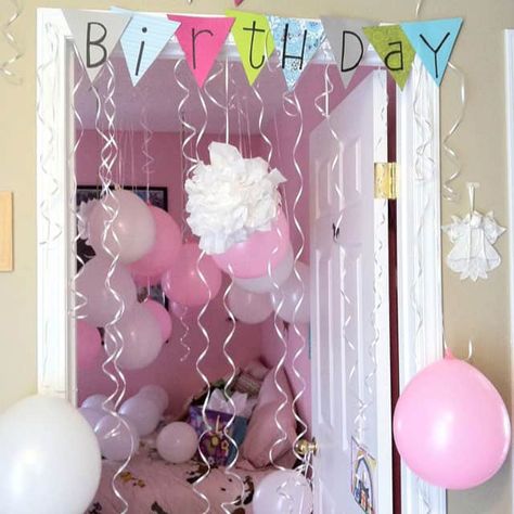 Birthday Surprise Ideas, Surprise Ideas, Ideas Birthday, Birthday Surprise, Best Friend, Pink White, Balloons, Birthday Party, Pastel