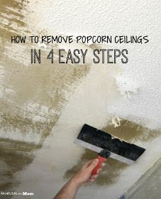 Remove Popcorn Ceiling, Removing Popcorn Ceiling, Homemade Toilet Cleaner, Clean Baking Pans, Hardwood Floor Cleaner, Cleaning Painted Walls, Popcorn Ceiling, Small Bedrooms, Glass Cooktop