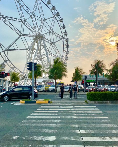 pedestrian lane on a seaside while sunset Mall Of Asia Seaside, Mall Of Asia, Wallpaper For Iphone, Fake Story, Manila, Iphone Wallpaper, Skin Care, Iphone, Skin