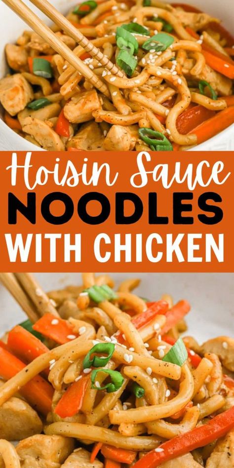 Recipes With Hoisin Sauce Stir Fry, Asian Recipes With Hoisin Sauce, Chicken Hoisin Recipes, Hoisin Sauce Noodles, Hoisin Stir Fry Sauce, Hoisin Sauce Recipe Stir Fry, Recipes Using Hoisin Sauce, Hoisin Sauce Recipe Dishes, Hoisin Noodles