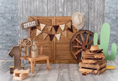 Cowboy First Birthday, Western Party Decorations, Decoration Backdrop, Cowboy Decorations, Western Parties, Cowboy Theme, Muslin Backdrops, 1st Birthday Decorations, Cowboy Birthday