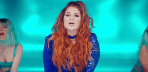 Meghan Trainor cried and screamed over her Photoshopped 'Me Too' music video  - DigitalSpy.com Meghan Trainor, American Singers, Music Video, Pool Float, Songwriting, Music Videos, Musician, Photoshop, Music