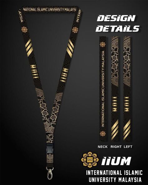 Pin on professional id card Lanyard Design Ideas, Id Card Lanyard, Tipografi 3d, Desain Buklet, Desain Editorial, Corporate Identity Design, Monogram Logo Design, Floral Border Design, Graphic Design Fonts