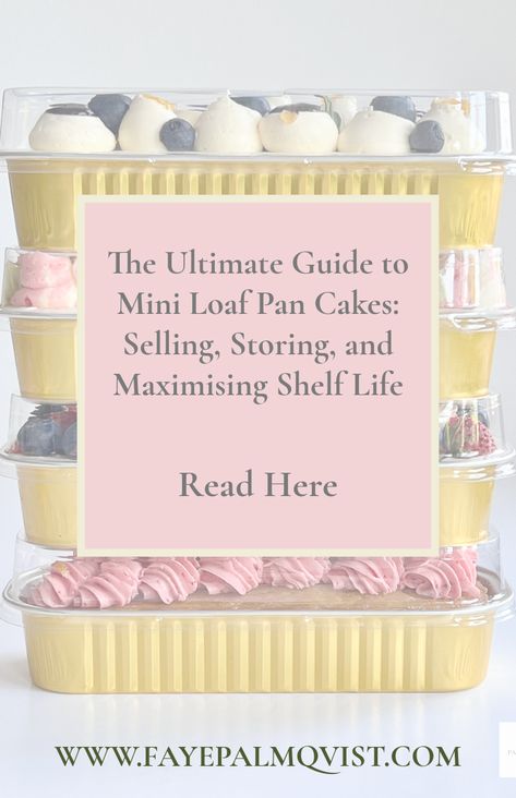 Mini loaf pan cakes are the perfect combination of charm and versatility, making them ideal for selling to a wide range of customers. Whether you're a home baker running a small business or selling at farmers' markets, this guide will help you with the best practices for managing your mini loaf cakes—covering sales, storage, and even handling those unsold cakes.

Read more here Valentine Mini Loaf Cakes, Mini Cake Loaf Ideas, Christmas Mini Loaf Cakes Ideas, Mini Loaf Pan Recipes Dessert, Mini Loaf Pan Recipes Christmas, Mini Loaf Pan Cakes Recipes, Mini Loaf Pan Desserts, Mini Loaf Cakes Recipes, Mini Loaf Cakes Ideas