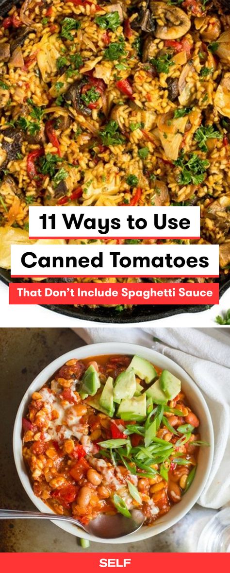 Recipes With Canned Tomatoes Meals, Meals With Diced Tomatoes, Dinner With Diced Tomatoes, Crushed Tomato Recipes Dinners, What To Make With Diced Tomatoes, Recipes That Use Stewed Tomatoes, Canned Tomato Recipes Dinner, What To Make With Stewed Tomatoes, What To Make With Canned Tomatoes