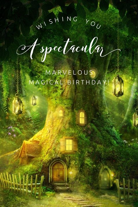 Happy Magical Birthday Wishes, Happy Birthday Magical, Magical Birthday Wishes, Random Messages, Happy Bday Wishes, Cat Birthday Greetings, Witch Birthday, Happy Birthday Free, Happy Birthday Wishes Pics