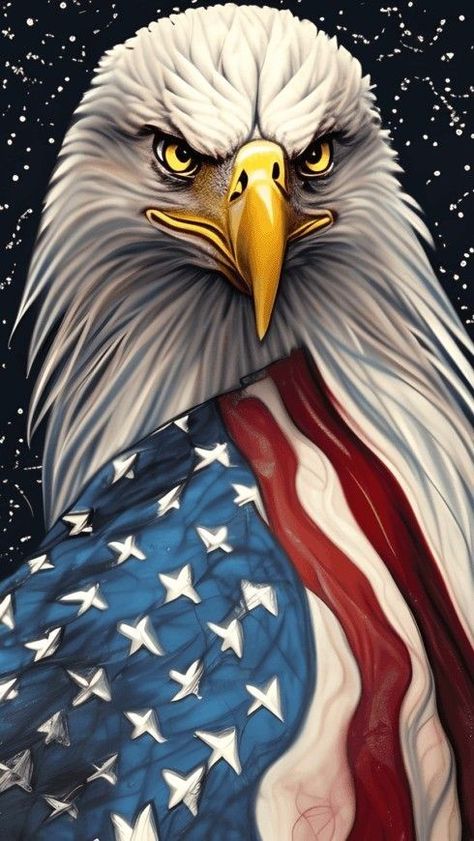 Patriotic Drawings, Patriotic Art Ideas, American Flag Wallpaper Iphone, Travel Motorcycle, Patriotic Wallpaper, America Flag Wallpaper, Motorcycle Art Painting, Eagle Face, Scooby Doo Images