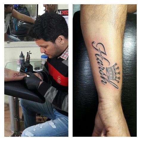 Harsh name tattoo with crown ..!!!! Hope you like all...!!!!! Contact for tattooing 7800000074 pardeep Kumar...!!!! Harsh Name Tattoo, Name Tattoo With Crown, Shadow Pictures, Picsart Background, Name Tattoo, Chandigarh, Android Wallpaper, Tattoo Quotes, Crown