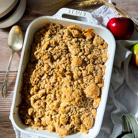 The Best Apple Crisp with McIntosh Apples Casseroles Breakfast, Eggnog French Toast Casserole, Macintosh Apples, The Best Apple Crisp, Make Ahead French Toast, Apple French Toast Casserole, Best Apple Crisp Recipe, French Bread French Toast, Eggnog French Toast