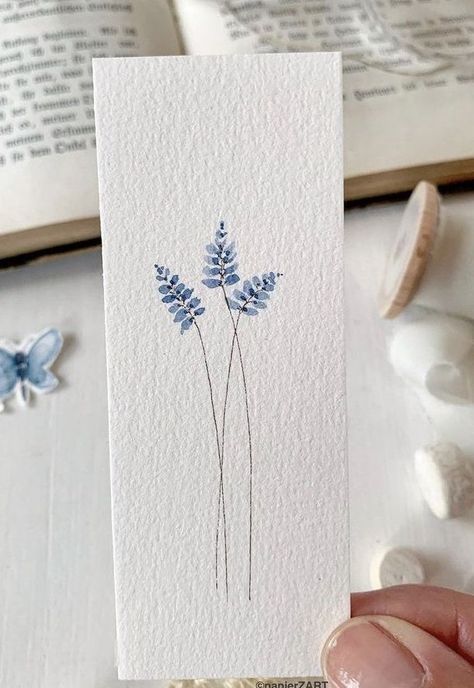 Simple Watercolor Bookmarks, Bookmarks Handmade Watercolor, Watercolour Bookmarks, Bookmarks Watercolor, Bookmark Watercolor, Loose Watercolour, Handmade Bookmarks Diy, Bookmark Craft, Watercolor Paintings For Beginners