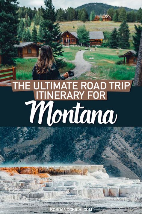 MONTANA ROAD TRIP ITINERARY | Montana itinerary | Montana road trip | Montana ranch | Montana vacation | Montana trip | Montana travel guide | Montana travel road trip | Glacier National Park | Yellowstone National Park | Check out our epic Montana road trip itinerary that features some of the best Montana travel stops to make the perfect road trip vacation! #roadtrip #Montana #YellowstoneNationalPark #GlacierNationalPark #UStravel #cabin #nationalpark Montana Travel Itinerary, Trips To Montana, Trips Out West Itinerary, Montana Trip Ideas, Travel To Montana, Montana Camping Road Trips, Wyoming And Montana Road Trip, Best Places To Visit In Montana, Montana Vacation Itinerary