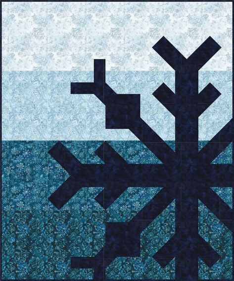 Snowflake Designer Pattern: Robert Kaufman Fabric Company Snowflake Quilt Blocks Free Pattern, Snowflake Quilt Pattern, Snowflake Quilt, Quilting Fashion, Charm Quilt, Card Pattern, Snow Flake, Precut Fabric, Mini Charm