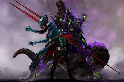 Godzilla Evangelion, Style Movie, Hideaki Anno, Animation Studio, King Kong, Neon Genesis Evangelion, Cultura Pop, Marvel Cinematic Universe, Marvel Cinematic