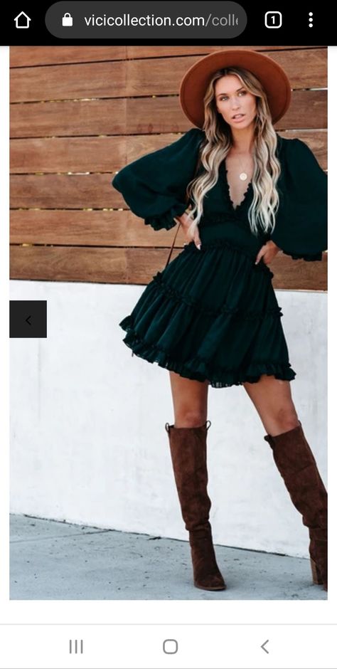 Dresses For Wedding Guests With Boots, Dressy Cowgirl Style Outfits Dress, Country Wedding Outfits Guest, Country Guest Wedding Outfit, Western Dresses With Cowboy Boots, Country Style Wedding Guest Outfit, Western Guest Wedding Outfit, Outdoor Country Wedding Outfit Guest, Cowgirl Outfits With Dress