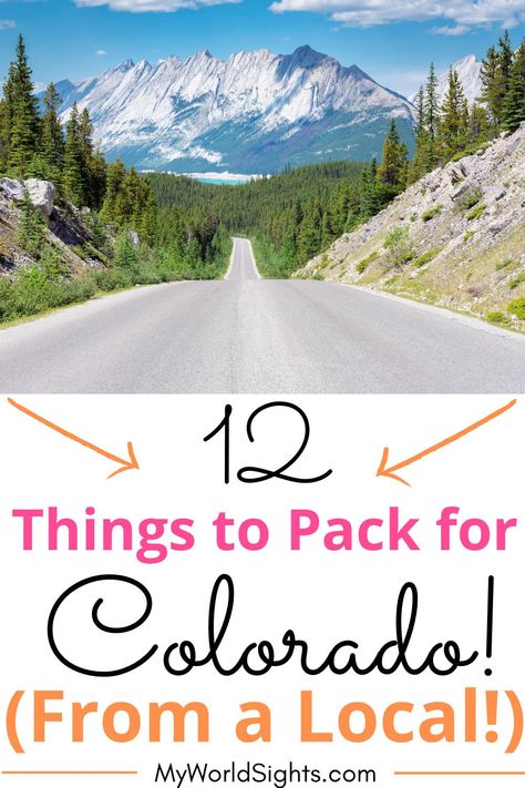 Denver Packing List, Colorado Packing List, Colorado Springs Summer, Breckenridge Colorado Summer, Winter Trip Packing List, Colorado Vacation Summer, Denver Vacation, Trip To Colorado, Grand Lake Colorado