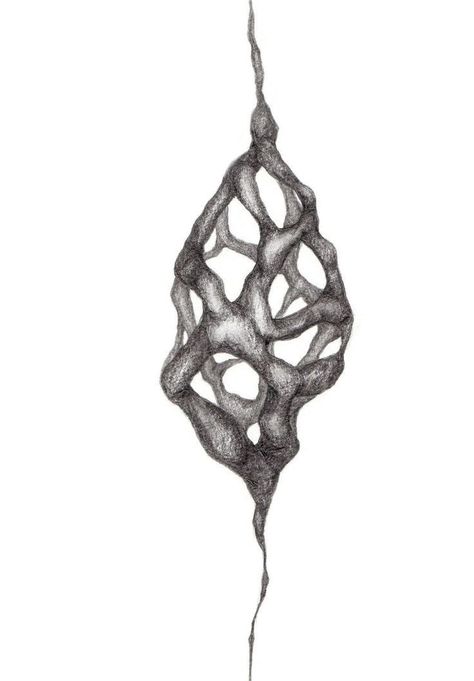 Pupa Drawing, Cocoon Drawing, Cocoon Tattoo, Cocoon Art, I Love Drawing, Tech Art, Drawing And Painting, Love Drawing, Pencil On Paper