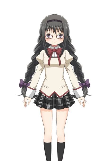 Homura Akemi Glasses, Homura Glasses, Aesthetic Text, Akemi Homura, Homura Akemi, Magia Record, Puella Magi, Drawing Stuff, Cosplay Characters