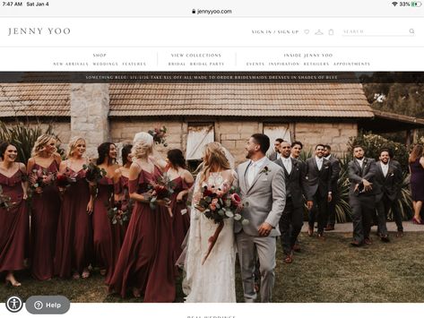 Cinnamon rose Charcoal Wedding, Cinnamon Rose, Pretty Bridesmaid Dresses, Groomsmen Grey, Fall Wedding Color Schemes, Rusting Wedding, Wedding Color Pallet, Bridesmaids Dress Inspiration, Bridal Bouquet Fall