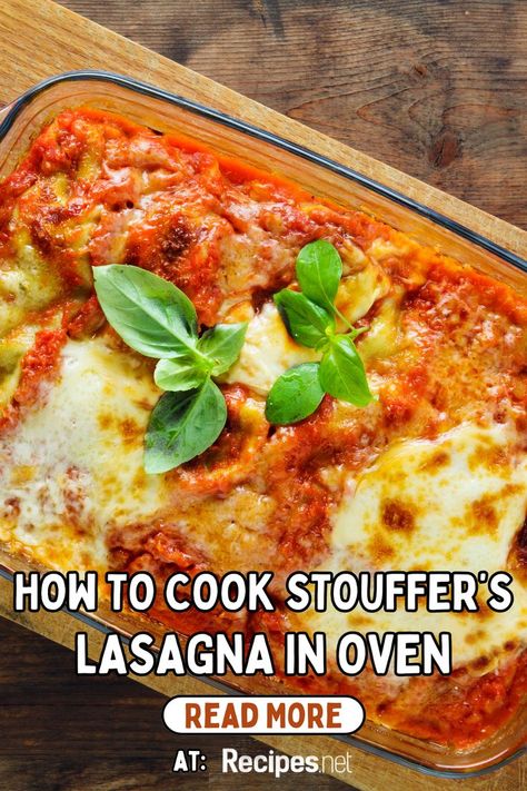 See Lunches Meal Prep - How To Cook Stouffer’s Lasagna In Oven Lunch Recipes (Italian Food)! Perfect for lovers of oven meals, this method is straightforward and reliable. Enhance your pasta bake dishes with the stouffer lasagna recipe. Try other bake pasta recipes for a variety of meals. Delight in the flavors of italian food with ease. Create an italy kitchen experience at home. Get inspired with baked pasta ideas and discover how to make lasagnas perfectly with our tips at Recipes.net. Bake Pasta Recipes, Stouffers Lasagna, Bake Pasta, Italy Kitchen, Oven Meals, How To Make Lasagna, Recipes Italian, Homemade Lasagna, Baked Pasta Recipes