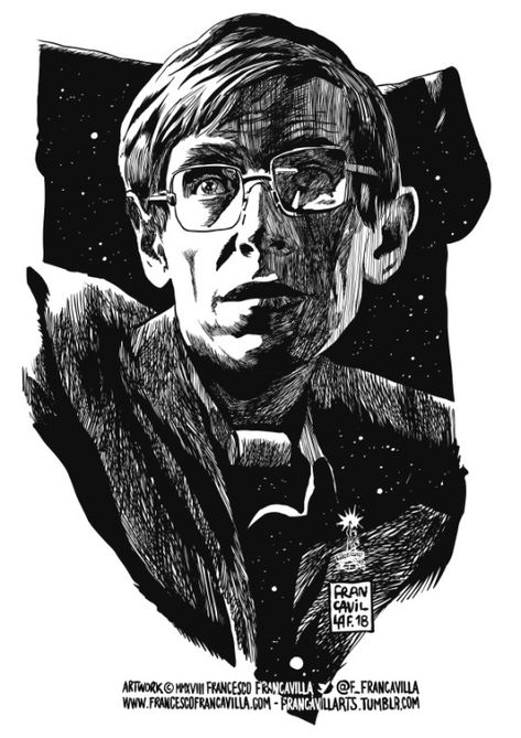 Francesco Francavilla, Steven Hawking, End Of The Universe, Monkey Species, Math Wallpaper, Science Tattoo, Martin Luther King Jr Quotes, Physicists, History Of Science