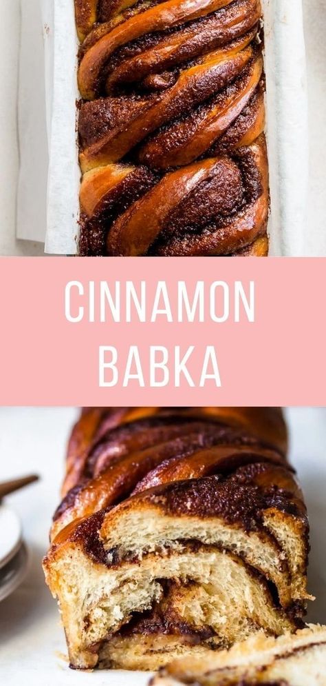 Cinnamon Babka, Babka Bread, Babka Recipe, Sugar Bread, Food Making, Swirled Bread, Loaf Recipes, Cinnamon Bread, Bread Recipes Sweet