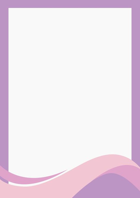 Page Borders Free, School Presentation, Indesign Free, Background School, Light Purple Wallpaper, Pink Pages, Free Doodles, Free Cover Letter, Beautiful Frames