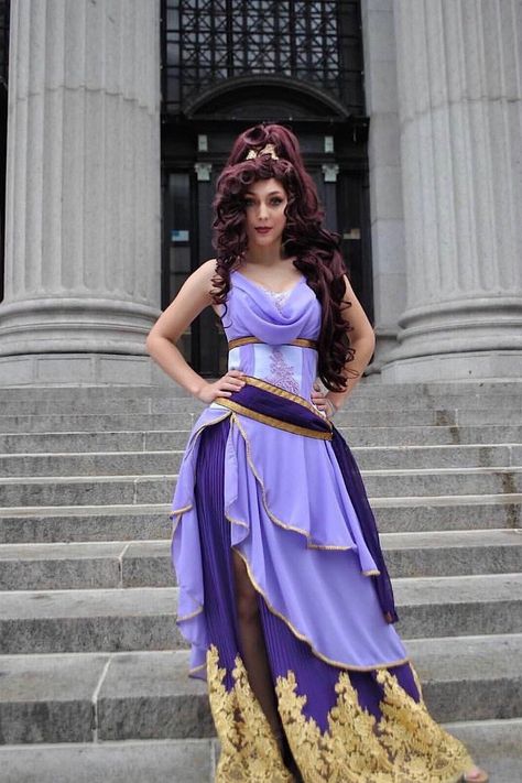 Megara Costume from Hercules - Cosplay costume The costume has been made with a lace-up back so you can adjust the measurements easily.  Dress made in customer measurement, with these numbers measurements from the chart guide: 1, 5, 7, 9, 10, 11, 13, 24, 26, 32, and the measurement from the shoulder to the floor including heels.  it is to take 3 weeks to do the costume. Meg Costume Hercules, Hercules Cosplay, Megara Costume, Meg Cosplay, Megara Cosplay, Hercules Costume, Hercules Megara, Meg Hercules, Cosplay Ideas Women