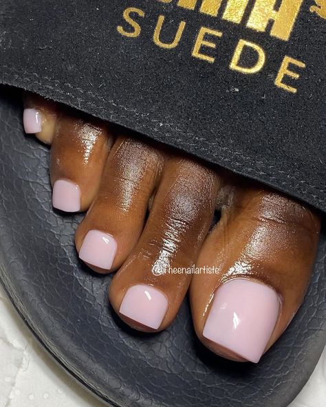 TheeNailArtiste💅🏾 on Instagram: “Finished, Filed and Application😍 it’s the colour for me what about you? #shortnails #toes #prettytoes #pink #pinktoes” Thailand Nails Designs, Shellac Toes, Opi Gel Nails, Toenail Designs, Gel Toe Nails, Acrylic Toes, Acrylic Toe Nails, Toe Nail Color, Pretty Toe Nails