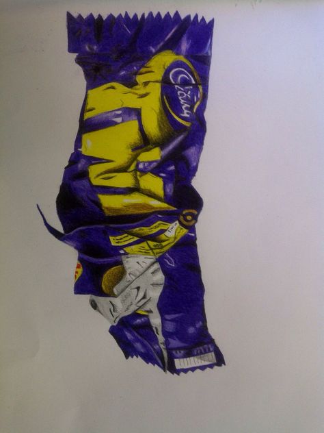 Twirl Chocolate Wrapper Sweet Wrappers, Chocolate Wrapper, Chocolate Wrappers, Chocolate Art, Year 7, Gcse Art, Expressive Art, Chocolate Bars, Recipe Images