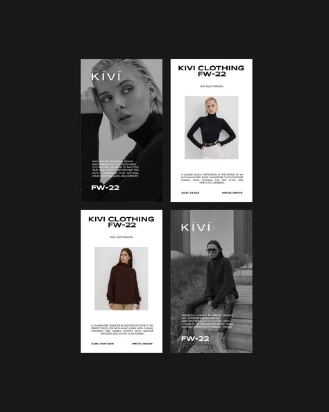 Clothing Brand Lookbook, Fashion Week Branding, Clothing Brand Instagram Story Ideas, Instagram Story Clothing Brand, Fashion Brand Instagram Stories, Clothing Brand Instagram Stories, Instagram Story Ideas For Clothing Brand, Clothing Brand Identity Design, Web Design Clothing