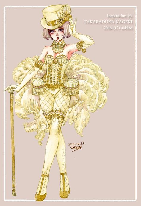 Takaraduka Kageki Style Fantasy Drawings, Art Costume, Fairytale Illustration, Manga Illustration, Cabaret, Character Costumes, Fashion Drawing, Artist Inspiration, Character Inspiration