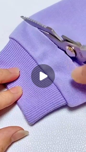 How To Shorten Cuffed Sleeves, How To Fix A Zipper That Splits, How To Shorten Sleeves, Sewing Hacks Alterations, Alterations Clothing, Easy Sewing Ideas, Serger Patterns, Sweatshirt Refashion Remake, Clothing Alterations