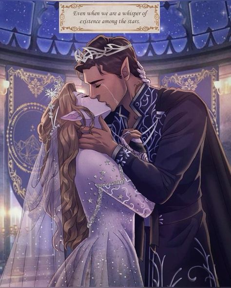 Wedding Fotos, Sara J Maas, Feyre And Rhysand, A Court Of Wings And Ruin, Sarah J Maas Books, A Court Of Mist And Fury, Look At The Stars, Crescent City, Throne Of Glass