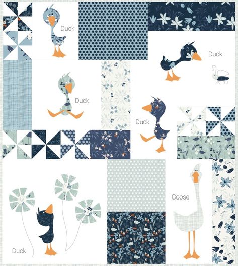 Quilt Patterns – meags & me Boy Quilt Patterns, Baby Boy Quilts Ideas Free Pattern, Baby Quilts Patterns Free, Duck Duck Goose Quilt Pattern, Farm Animals Quilt, Duck Duck Goose Quilt, Patterns For Children’s Quilts, Bunny Baby Quilt, Zoo Animal Quilt Pattern