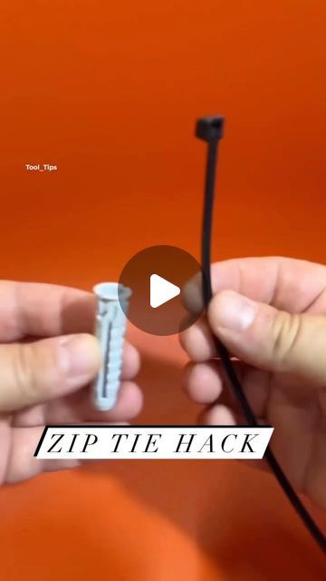 Inspire Your DIY on Instagram: "✨Are You Inspired? ✨ Zip Tie Hack if you would ever need to add extra support to a pipe along a wall!   Please like, comment, follow and share! . . . . . #beforeandafter #diy #reelsinstagram #hometransformation #projects #tikhome #diyhomedecore #diyprojects #homeprojects #homedecore #diydecore #home #homerenovation #renovation #diyinspiration #inspire #woodworking #diyhack #transformation #homesweethome #homedesign #homeideas #homeinspiration #stayhome" Zip Tie Ornaments, Zip Ties Hacks, Zip Tie Organization, Zip Tie Hacks, Diy Zip Tie Crown, Zip Tye Crown, How To Escape Zip Ties, Tool Hacks, Zip Ties