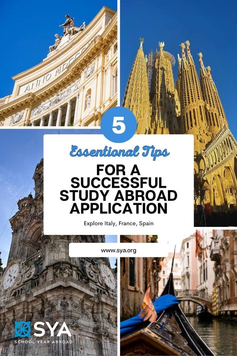 🌍 Ready to take your study abroad dreams to the next level? Check out these 5 essential tips for a successful application! ✈️✨ 

#schoolyearabroad #studyabroad #highschool #homestay #highschoolstudyabroad 📚💫 Student Information Form, High School Study, Teachers College, Fall Semester, Student Information, Event Program, School Study, School Calendar, France Italy