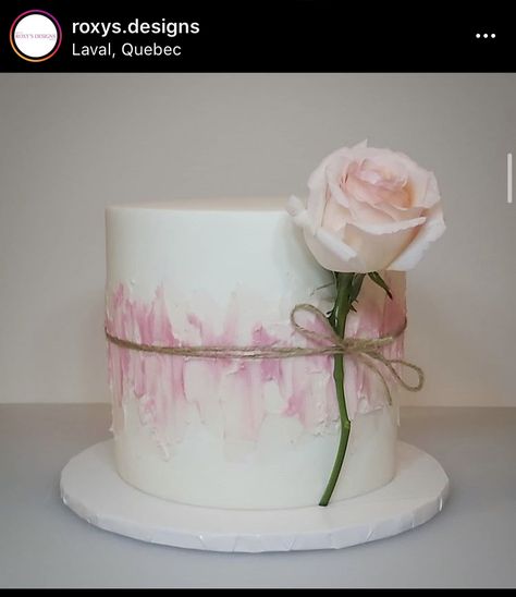 Dessert Buffet Wedding, Rodjendanske Torte, Modern Birthday Cakes, Wedding Anniversary Cakes, Beautiful Cake Designs, Elegant Birthday Cakes, Simple Cake Designs, Birthday Cakes For Women, Valentines Day Cakes