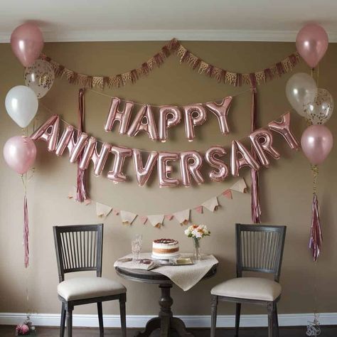 10 Ideas for Home Room Decoration Anniversary - ostrali.com Simple Anniversary Decoration Ideas At Home, Simple Anniversary Decoration, Anniversary Room Decoration Ideas, Simple Anniversary Decoration Ideas, Anniversary Decoration Ideas At Home, Decoration For Anniversary, Anniversary Decoration Ideas, How To Cook Lamb, Anniversary Decoration