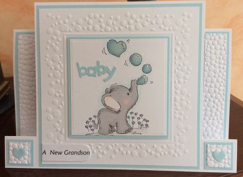 Baby Boy Cards Handmade, New Born Baby Card, Lotv Cards, New Grandson, Step Card, Baby Cards Handmade, Baby Boy Cards, Birthday Card Sayings, Baby Greeting Cards