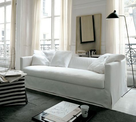 MAXALTO_SIMPLICITER SIMPLICE COLLECTION_2734_L0_I2_cat_semplice110301 Naoto Fukasawa, White Sofas, Contemporary Sofa, Space Furniture, Sofa Home, Slipcovered Sofa, Interior Furniture, Fabric Sofa, Sofa Design