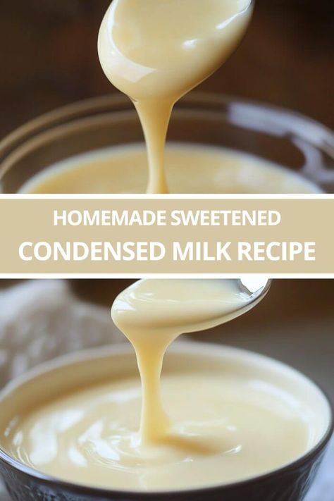 My Amish neighbor shared this recipe. Now I make it in batches and freeze for later Condensed Milk Recipe, Homemade Sweetened Condensed Milk, Condensed Milk Recipes, Cooking Basics, Milk Recipes, Sweetened Condensed Milk, Indian Cooking, Condensed Milk, Indian Food Recipes