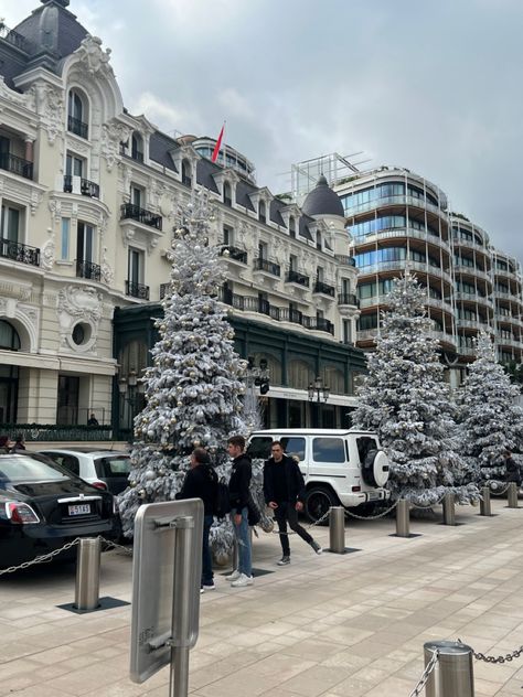 Monaco Winter Aesthetic, Monaco Christmas, Monaco Winter, Fake Post, Charles F1, Happy Birthday Steve, Montecarlo Monaco, Classy Christmas, Dream Place