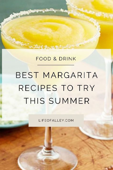 Planning a party for Cinco de Mayo, Memorial Day, or 4th of July!? These five easy margarita recipes range from a classic margarita to a fruity pomegranate margarita- make it solo on the rocks or a cocktail pitcher to share with the party! Easy Margarita Recipes, Passion Fruit Margarita, Fruit Margarita, Best Margarita, Easy Margarita Recipe, Best Margarita Recipe, Pomegranate Margarita, Low Calorie Cocktails, Easy Margarita