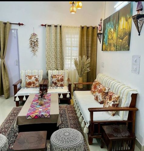 Fauji Home Decor Ideas, Fauji Houses, Fauji Homes, Indian Drawing Room Interior, Small Living Room Ideas Indian, Small Living Room Decor Indian, Small Hall Interior Design Living, Indian Living Room Decor, Work Problems