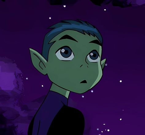 Green Characters Cartoon, Beast Boy Aesthetic, Beast Boy Pfp, Old Teen Titans, Garfield Logan, Raven Beast Boy, Batman Vs Joker, Childhood Crushes, Green Characters